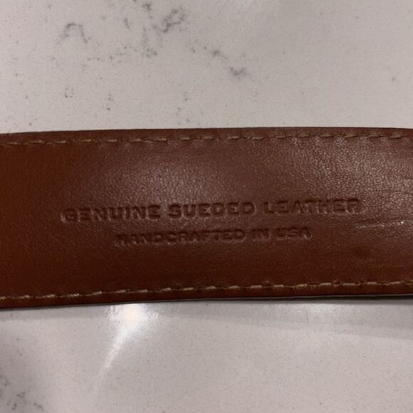 J.Hilburn sueded leather excellent condition dark brown mens size 44. - Picture 5 of 7